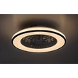 Rabalux DALFON2 mennyezeti ventilátoros lámpa fém, műanyag, fekete, fehér, LED, 48W, 2800lm, 3000K-6500K - 71331