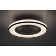 Rabalux DALFON2 mennyezeti ventilátoros lámpa fém, műanyag, fekete, fehér, LED, 48W, 2800lm, 3000K-6500K - 71331