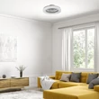 Rabalux DALFON2 mennyezeti ventilátoros lámpa fém, műanyag, fehér, LED, 48W, 3500lm, 3000K-6500K - 71333