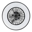 Rabalux DALFON2 mennyezeti ventilátoros lámpa fém, műanyag, fekete, fehér, LED, 72W, 2100lm, 3000K-6500K - 71334