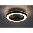 Rabalux DALFON2 mennyezeti ventilátoros lámpa műanyag, fekete, fehér, LED, 40W, 2200lm, 3000K-4000K-6000K - 71336