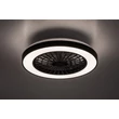 Rabalux DALFON2 mennyezeti ventilátoros lámpa műanyag, fekete, fehér, LED, 40W, 2200lm, 3000K-4000K-6000K - 71336