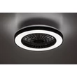Rabalux DALFON2 mennyezeti ventilátoros lámpa műanyag, fekete, fehér, LED, 40W, 2200lm, 3000K-4000K-6000K - 71336