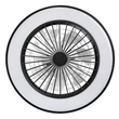Rabalux DALFON2 mennyezeti ventilátoros lámpa műanyag, fekete, fehér, LED, 40W, 2200lm, 3000K-4000K-6000K - 71336