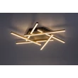 Rabalux SEVERINE mennyezet lámpa fém, műanyag, fekete, arany, fehér, LED, 40W, 3000K, 2060Lm - 71365