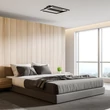 Rabalux DONYA mennyezet lámpa fém, akril, fekete, fehér, LED, 24W, 4000K, 1600Lm - 71373