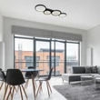 Rabalux ARANIS mennyezet lámpa fém, akril, fekete, fehér, LED, 40W, 3000-6500K, 2300Lm - 71379
