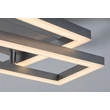 Rabalux ELLINOR mennyezet lámpa fém, műanyag, króm, fehér, LED, 24W, 3000K, 2300Lm - 71380