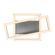 Rabalux ELLINOR mennyezet lámpa fém, műanyag, króm, fehér, LED, 24W, 3000K, 2300Lm - 71380