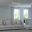 Rabalux ELLINOR mennyezet lámpa fém, műanyag, króm, fehér, LED, 24W, 3000K, 2300Lm - 71380