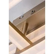 Rabalux AMILIA mennyezet lámpa fém, műanyag, arany, fehér, LED, 22W, 3000-4000-6500K, 2380Lm - 71384