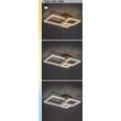 Rabalux AMILIA mennyezet lámpa fém, műanyag, arany, fehér, LED, 22W, 3000-4000-6500K, 2380Lm - 71384