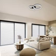 Rabalux AMILIA mennyezet lámpa fém, műanyag, fekete, fehér, LED, 24W, 3000-4000-6500K, 2070Lm - 71385