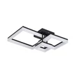 Rabalux AMILIA mennyezet lámpa fém, műanyag, fekete, fehér, LED, 22W, 3000-4000-6500K, 2070Lm - 71386