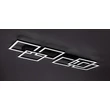 Rabalux FATMA mennyezet lámpa fém, műanyag, fekete, fehér, LED, 40W, 3000-6500K, 3500Lm - 71390