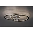Rabalux MAZIAR mennyezet lámpa fém, műanyag, fekete, fehér, LED, 40W, 3000-6500K, 3700Lm - 71392