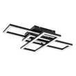 Rabalux MERENI mennyezet lámpa fém, műanyag, fekete, fehér, LED, 40W, 3000-6500K, 2560Lm - 71394