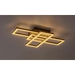 Rabalux MERENI mennyezet lámpa fém, műanyag, fekete, fehér, LED, 40W, 3000-6500K, 2560Lm - 71394