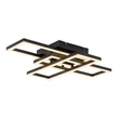 Rabalux MERENI mennyezet lámpa fém, műanyag, fekete, fehér, LED, 40W, 3000-6500K, 2560Lm - 71394