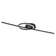 Rabalux TWISTERRA mennyezet lámpa fém, műanyag, fekete, fehér, LED, 24W, 4000K, 1800Lm - 71395