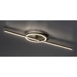 Rabalux TWISTERRA mennyezet lámpa fém, műanyag, fekete, fehér, LED, 24W, 4000K, 1800Lm - 71395
