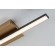 Rabalux DEMIR mennyezet lámpa fém, műanyag, fekete, arany, fehér, LED, 8W, 4000K, 840Lm - 71397