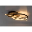 Rabalux ARASH mennyezet lámpa fém, fa, műanyag, fekete, barna, fehér, LED, 40W, 3000-4000-6500K, 2200Lm - 71404