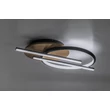Rabalux ARASH mennyezet lámpa fém, fa, műanyag, fekete, barna, fehér, LED, 40W, 3000-4000-6500K, 2200Lm - 71404