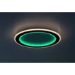 Rabalux GOLWEN mennyezet lámpa fém, akril, fekete, fehér, RGB-LED, 22W, 3000-6500K, 1550Lm - 71406