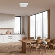 Rabalux ALENZO mennyezet lámpa  műanyag, fehér, LED, 24W, 3000-4000-6000K, 1600Lm, IP44 - 71422