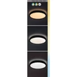 Rabalux ALENZO mennyezet lámpa  műanyag, fekete, fehér, LED, 36W, 3000-6000K, 2390Lm,IP44 - 71440