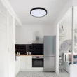 Rabalux ALENZO mennyezet lámpa műanyag, fekete, fehér, RGB-LED, 36W, 3000-4000-6000K, 2380Lm,IP44 - 71441