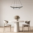 Rabalux JASERO függeszték fém, szilikon, fekete, fehér, LED, 42W, 3000-6500K, 2260Lm - 72040