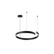 Rabalux SILNORA függeszték fém, szilikon, fekete, fehér, LED, 45W, 3000-4000-6500K, 3000Lm - 72115