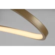 Rabalux CASTIEL mennyezet lámpa fém, akril, arany, fehér, LED, 30W, 3000K, 1900Lm - 72116