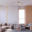 Rabalux CASTIEL mennyezet lámpa fém, akril, arany, fehér, LED, 30W, 3000K, 1900Lm - 72116