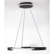 Rabalux SINDRI függeszték fém, műanyag, fekete, fehér, LED, 45W, 3200lm, 3000K-4000K - 72229