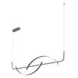 Rabalux JARNELLE függeszték fém, műanyag, króm, fehér, LED, 35W, 2450lm, 3000K - 72233