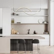 Rabalux JARNELLE függeszték fém, műanyag, króm, fehér, LED, 35W, 2450lm, 3000K - 72233