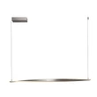 Rabalux ELVIO függeszték fém, műanyag, króm, fehér, LED, 28W, 2150lm, 3000K - 72234