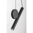 Rabalux ALARIC függeszték fém, fekete, LED, 3W, 3000K, 250Lm - 72278