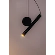 Rabalux ALARIC függeszték fém, fekete, LED, 3W, 3000K, 250Lm - 72278