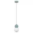 Rabalux GELLIA függeszték fém, üveg, kék, fehér, G9 - 72279