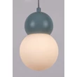 Rabalux GELLIA függeszték fém, üveg, kék, fehér, G9 - 72279