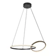 Rabalux EMILION függeszték fém, műanyag, fekete, fehér, LED, 36W, 2150lm, 4000K - 72296