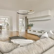 Rabalux EMILION függeszték fém, műanyag, fekete, fehér, LED, 36W, 2150lm, 4000K - 72296