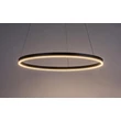 Rabalux ISAURE függeszték fém, akril, fekete, fehér, LED, 35W, 2200lm, 3000K-4000K-6500K - 72301