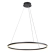 Rabalux ISAURE függeszték fém, akril, fekete, fehér, LED, 45W, 3000lm, 3000K-4000K-6500K - 72302