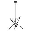 Rabalux HENLI függeszték fém, műanyag, fekete, fehér, LED, 40W, 3000K, 2800Lm - 72338