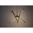 Rabalux HENLI függeszték fém, műanyag, fekete, fehér, LED, 40W, 3000K, 2800Lm - 72338